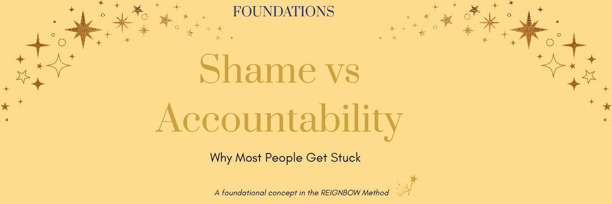 Shame vs Accountability: Why Most People Get Stuck